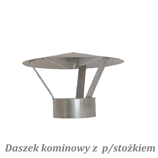 System_JZ11 Daszek kominowy z p.stożkiem